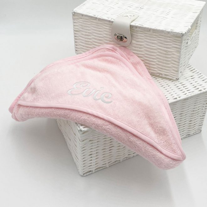 Personalised Baby Unisex Bundle Gift Set - Pink